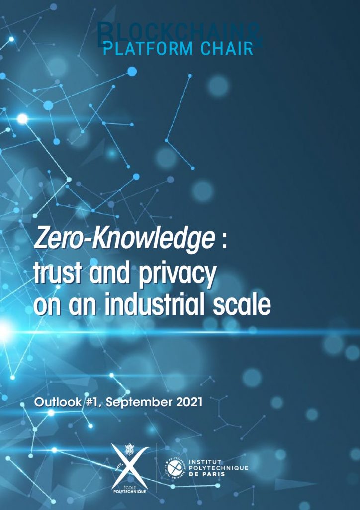 outlook Zero-knowledge Trust and Privacy on a industrial scale - Blockchain@X